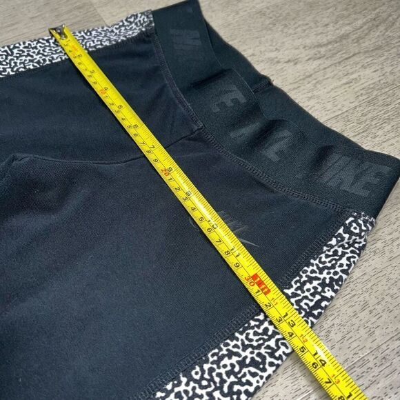 Nike Leg-A-See-Stirrup Leopard Print Colorblock Side Stripe Leggings, Women’s XS - Picture 6 of 16